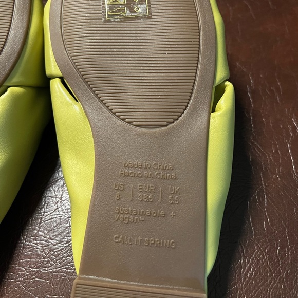 Call It Spring Simeoni Classic Flat Slide, Size 8, NWT - Picture 10 of 10